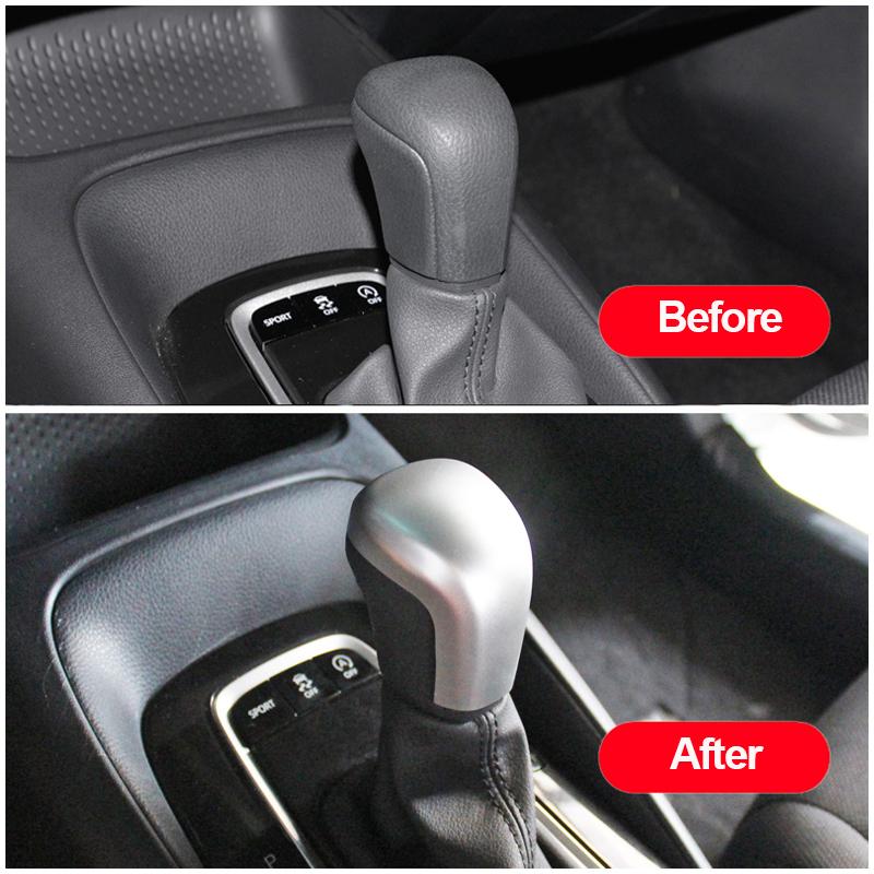 For Toyota Corolla E210 -   2024 Hybrid ABS Car Gear Head Lever Shift Knob Handle Cover Trim Sticker Accessories