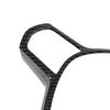 Steering Wheel Cover Frame Carbon Fiber Style ABS Stylish Wearproof Replacement for Civic 2022 LHD