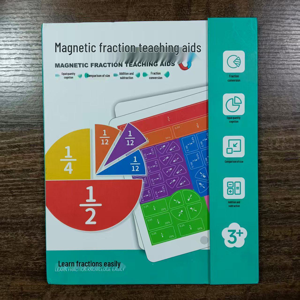 Magnetic Math Learning Book: Educational Board for Addition & Subtraction