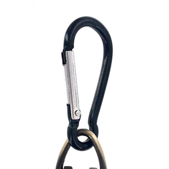 Digital Carabiner Watch Anti-oxidation Shock Resistance Vintage Climbing Hiking Clip On Quartz Watch