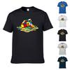 Stylish Melting Rubix Cube Sheldon Inspired Mens T-shirt Perfect For All Seasons