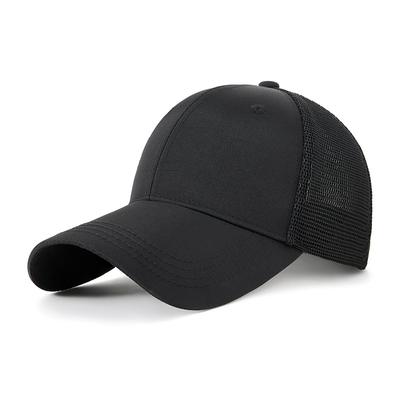 Neue 2024 Vollständig Geschlossene Fitted Mesh Baseballkappe Herren Große Größe Hohe Qualität Sommer Großer Kopf Trucker Hut Modisch