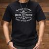 Vintage Men Clothing Pure Cotton Casual T-Shirts Summer Thin Streetwear Fashion Letter Print Short Sleeve Loose Versatile Tops