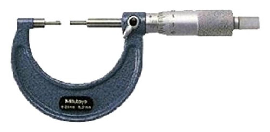 

Mitutoyo Spline Micrometer (Count) SPM-25K 131-115