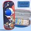 3D Large Capacity EVA Pencil Case for Kids - Multifunctional Storage Bag for Boys and Girls