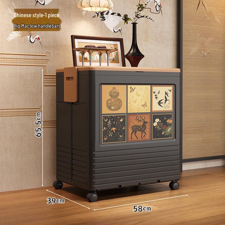 Foldable Clothing Storage Cabinet with 1000+ Add-Ons - Large Capacity, No Installation Needed