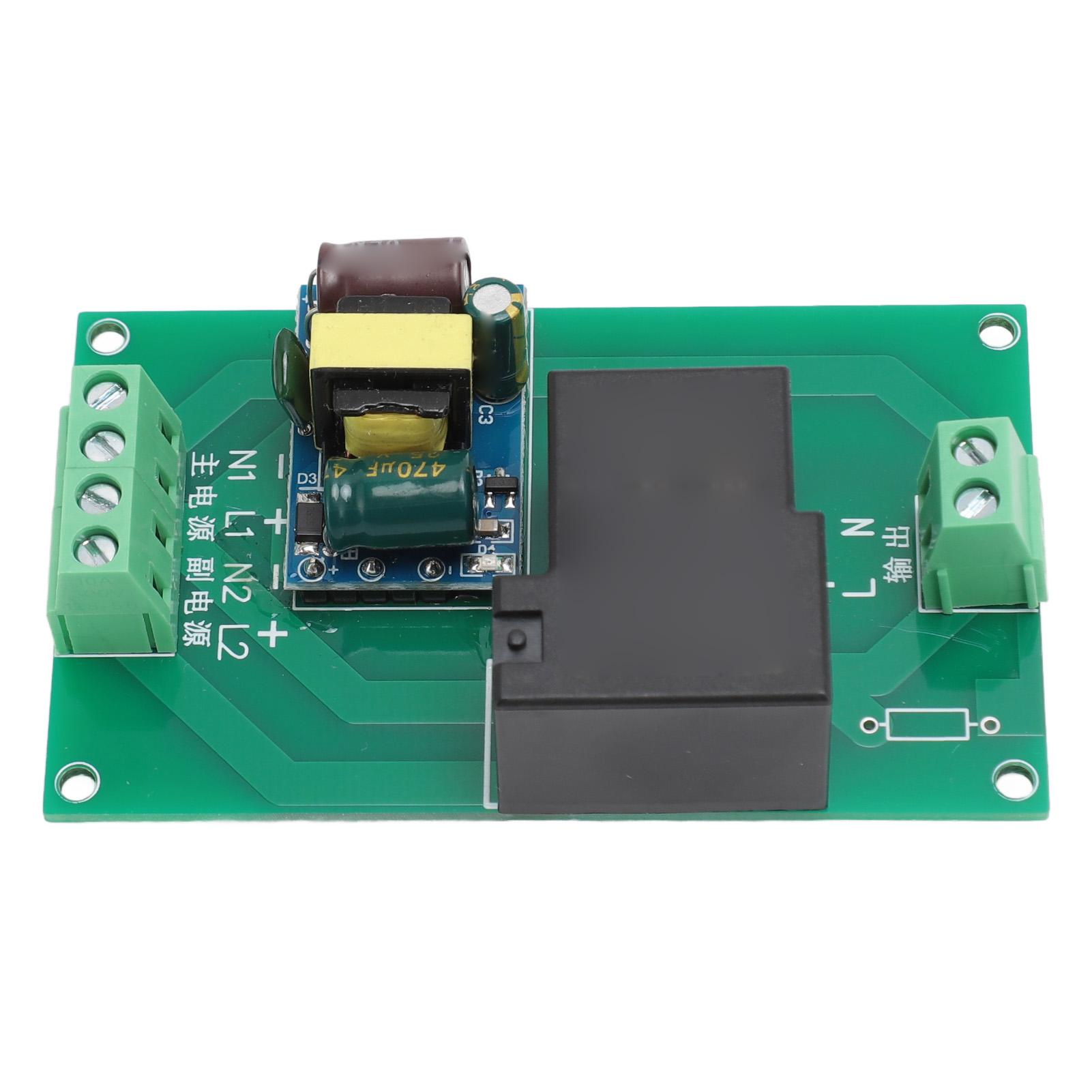 

Automatic Switch Module 220V 30A Rated Output Stable High Accuracy Dual Power Switch Module for