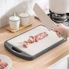 Durable Steel Stainless Steel Cutting Board Portable Design Scratch Resistant Board  Cheese Cutting