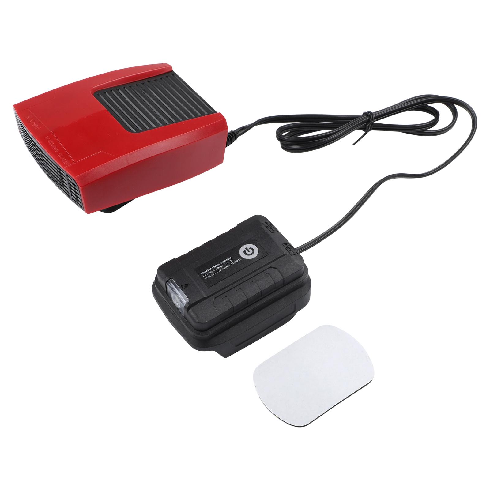 Innovative Heating Device for Cars Featuring Dual USB and Rotation Ability