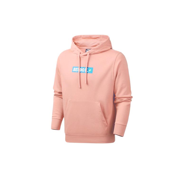 Мужские толстовки Nike Розовые С капюшоном Умеренные Обычные CJ9952-606 S