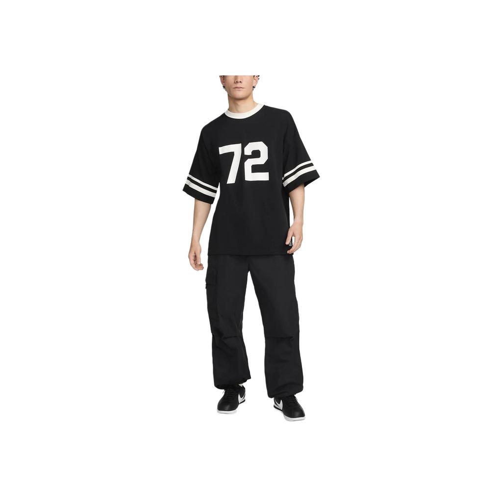 Nike Übergroßes T-Shirt Schwarz Herren Tops HF4602-010