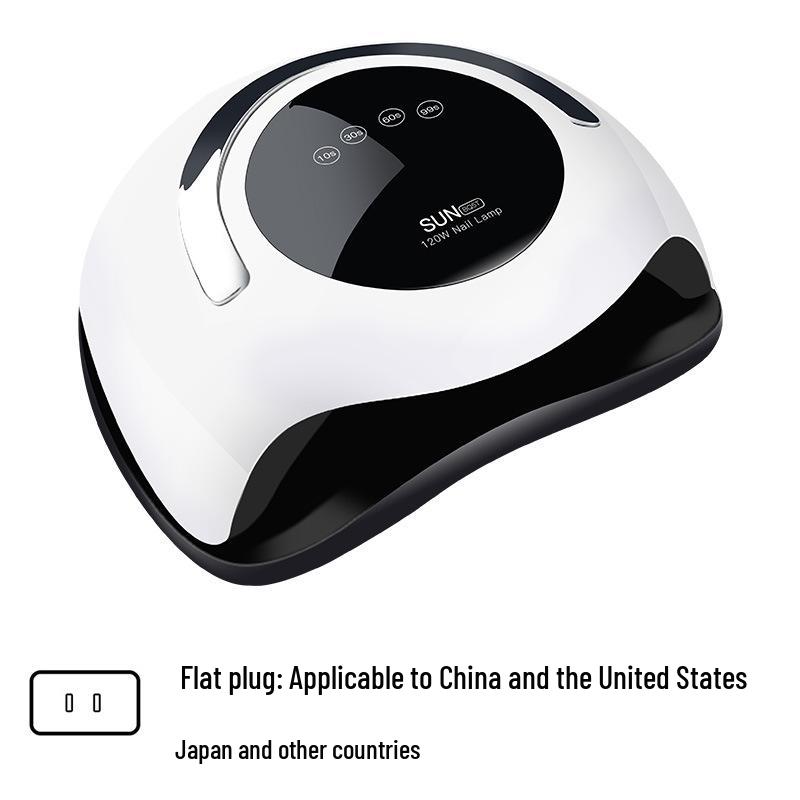 120W Handheld LED UV Nail Dryer & Phototherapy Lamp