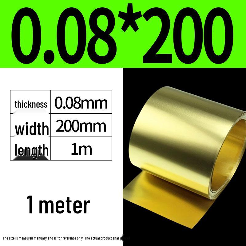 Brass & Copper Materials: Brass Strip, Sheet, Plate, Foil; Copper Strip; Thin Brass Sheet (0.01-1.0mm)
