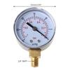 Pressure Gauge 52mm 1/8 BSPT Thread Brass Pressure Meter Air Pressure Gauge Bottom Connection Used for Water Oil Gas