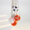 Unique Sports Balls Neckchains Stylish Pendant Necklace for Jewelry Collectors