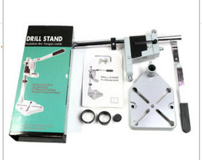 Multifunctional Mini Hand Drill Stand with Flat-Nose Pliers and Table Vise