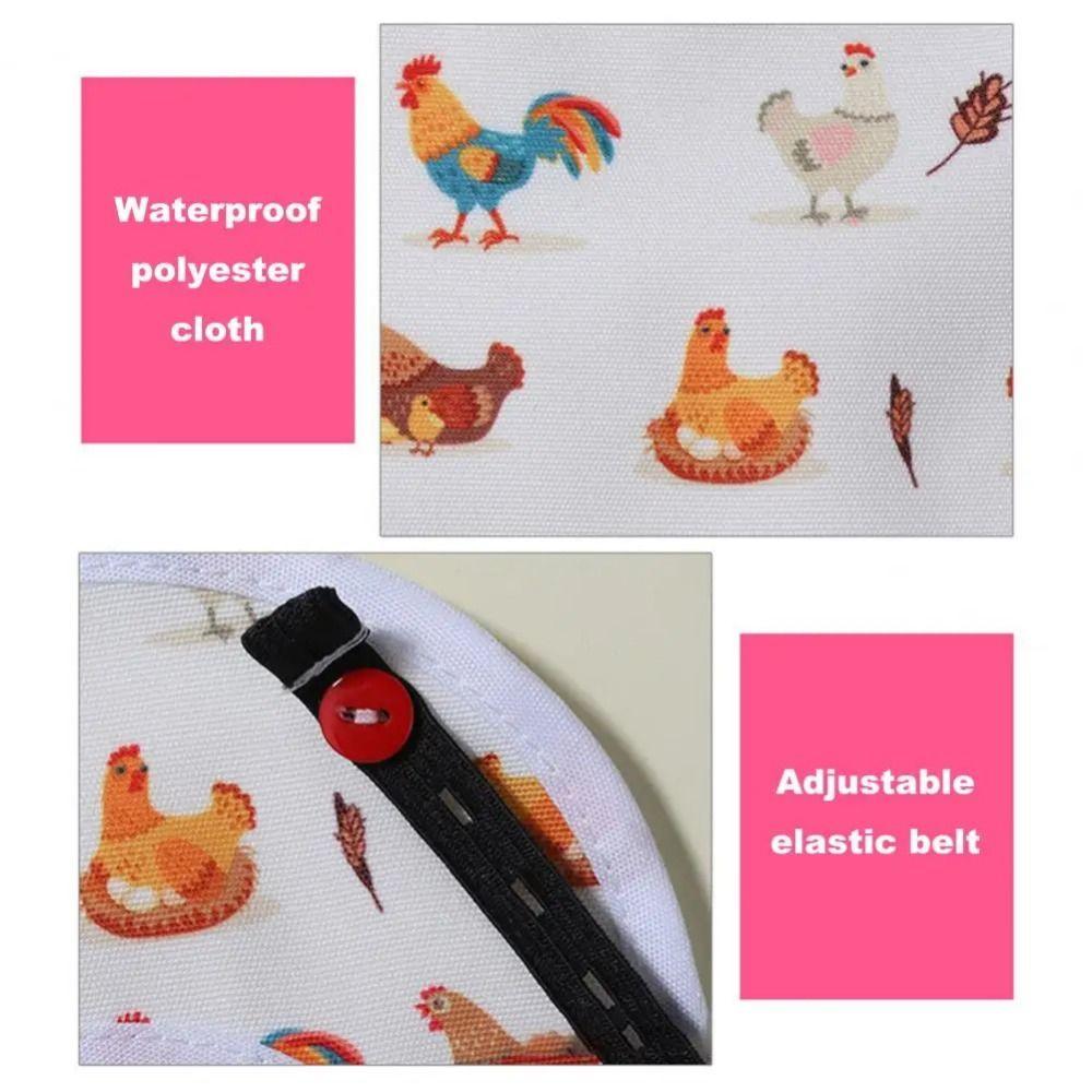 Washable Poultry Back Protector Protective Chicken Saddle Apron  Poultry Back Protector