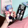 ReZero Rem Ram Matte TPU Mobile Phone Case for VIVO V60 V50 V40 V30 V29 V27 V25 V23 Pro Lite 5G Colorful Printing Cover