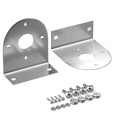 Stainless Steel LED Light Bracket Support with Watermelon Design Universal Fit for Cars Motorcycles Easy Tool Free Mount