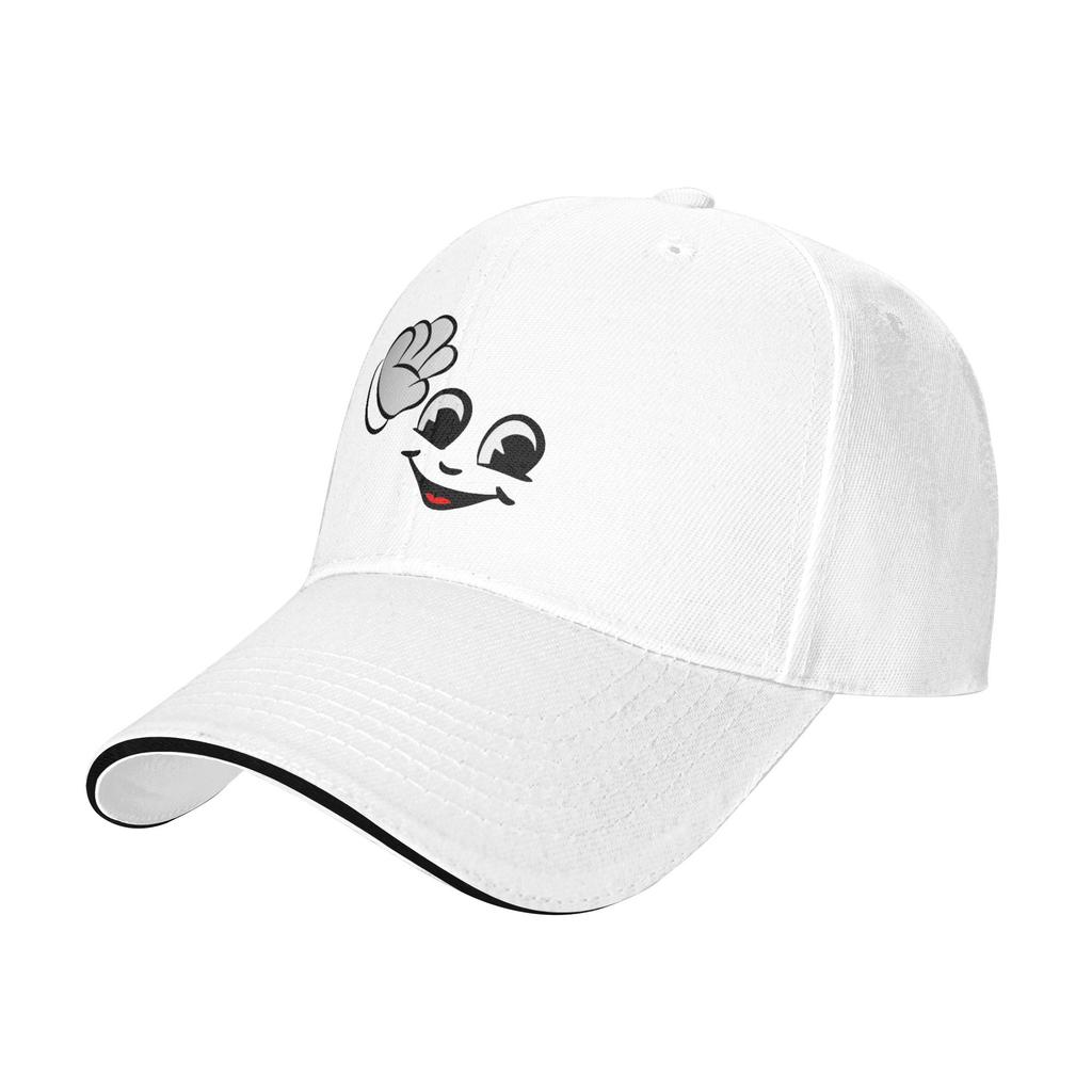 Cute Jollibee Face Phone Cases  Casual Baseball Cap Summer Trucker Hat Breathable Kpop Rock Hip Hop Hats Women Unisex Baseball Caps