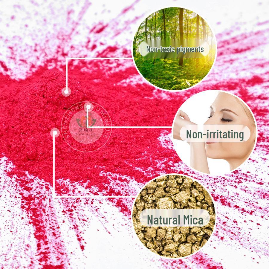 120 Color Chameleon Pearlescent Mica Powder for Epoxy Resin, Paint, and Watercolor