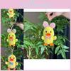 Cotton Delightful Pp Filled Plush Duck Toy With Vibrant Colors For Accessories Trendy