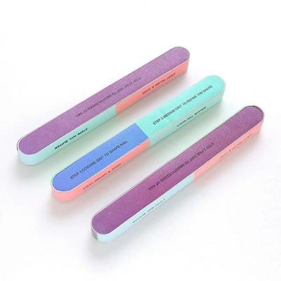 Nail Polish Buffer Nail Art Sanding Files Buffer Block Manicure Pedicure Tools Sand Surface Sponge Nail File