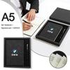 Car Logo Notebook Thickened Retro Diary Set Accessory Gift For BMW X1 X3 X5 X6 X7 1 3 5 6 7 Series G20 G30 F07 F15 F16 Keychain