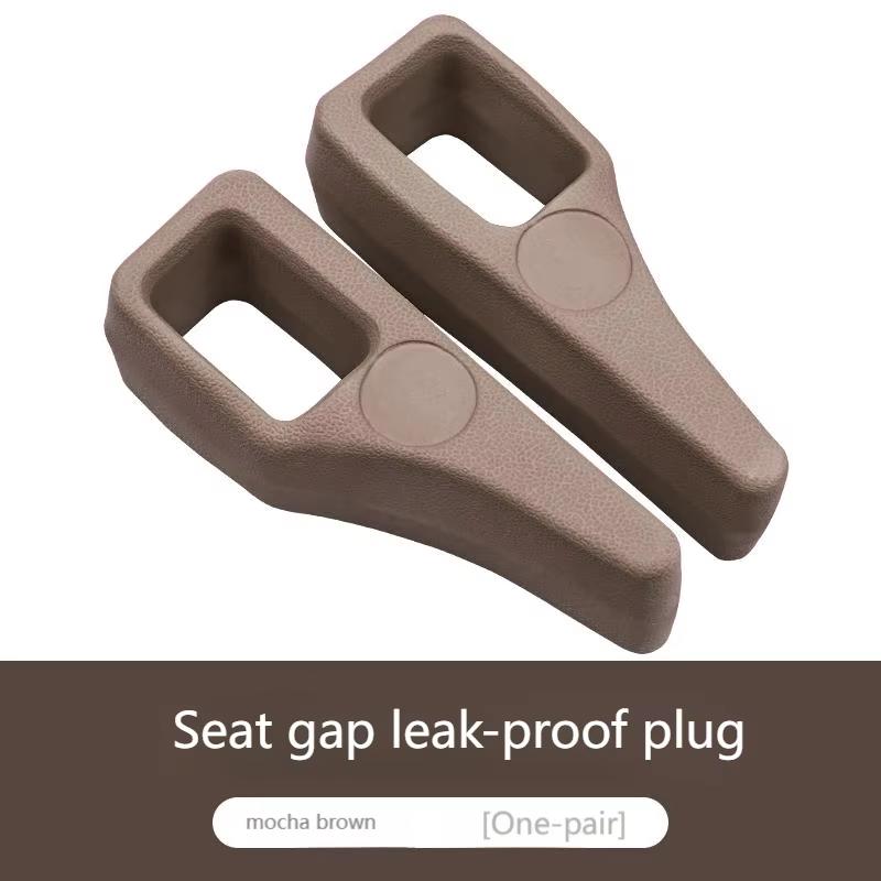 2Pcs Car Seat Gap Filler Odorless Seat Belt Buckle Protector Flexible Seat Side Gap Filling Strip Universal Auto Drop Blocker