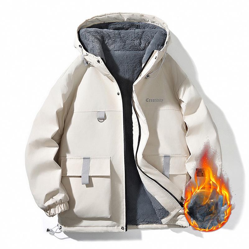 Men s Fashion Hooded Teen Street Hong Kong Style 4X