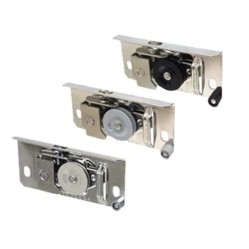 Sada dvou originálních válečků pro síťové dveře YKK-AP (YKK K12343, YKK 3K12594). Pro krabicové síťové dveře, byty a budovy. [Nástupce YKK K12343]