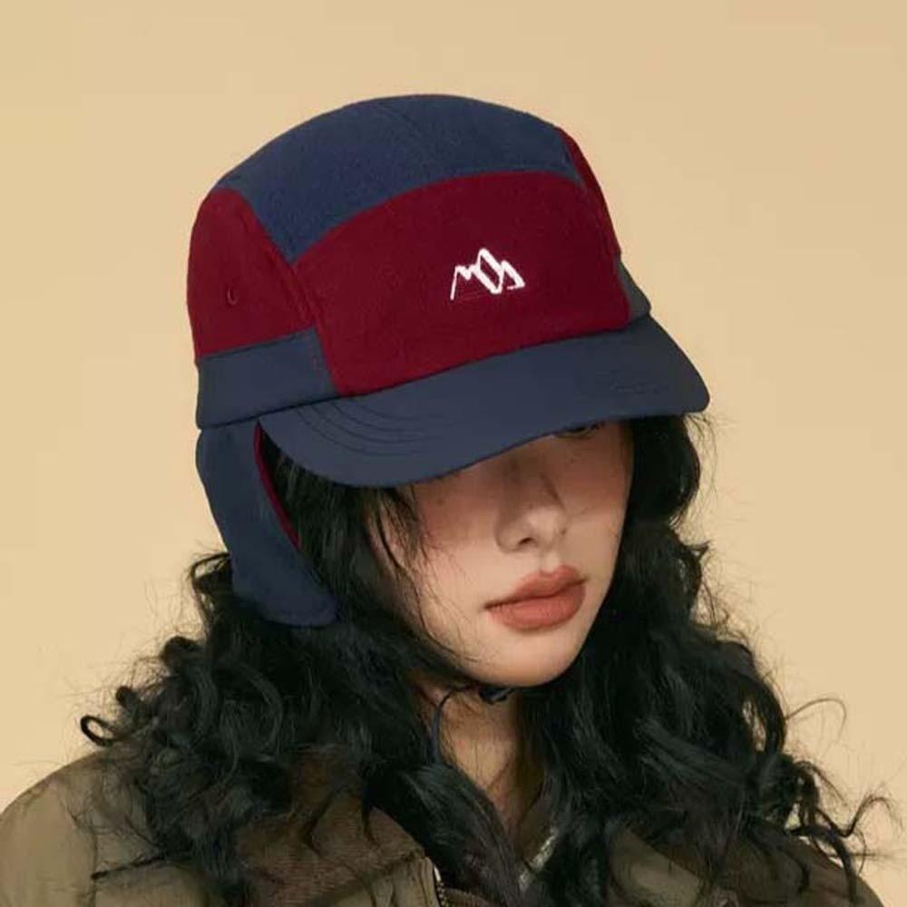 Japonský styl Ochranná čepice proti větru Multifunkční Pilotní čepice s kryty uší Kšiltovka Klobouk Venkovní