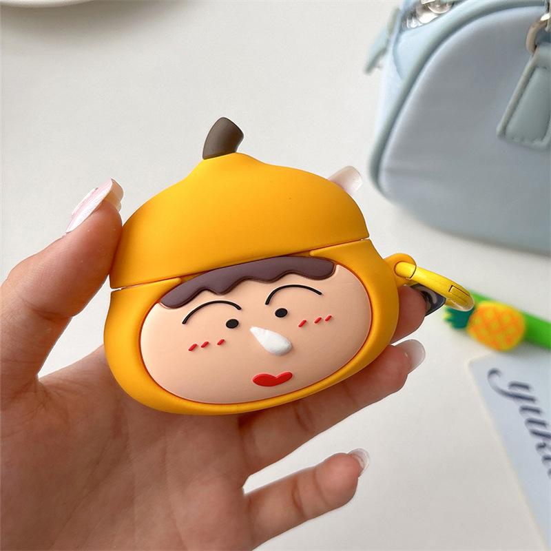 Cartoon gourd Dumby for AirPods 1 generation protective cover second generation 1 generation pro1 apple bluetooth headset soft case