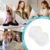 50pcs Non-Woven Fabric Disposable Navel Stickers Self-Adhesive Breathable Castor Oil Pack Sticker Belly Button Protectors Women