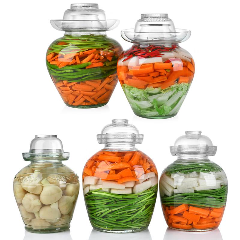 Thickened Glass Pickle Jar