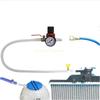 A2BE Auto Coolant Water for Tank Leakage Detector Universal Pressure Tester Gauge Car Cooling System Tester Radiator Durable