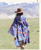 Yunnan Dali Ethnic Style Women's Warm Hooded Scarf Cloak