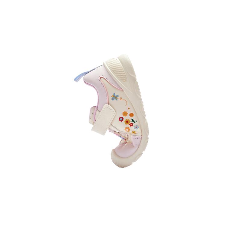 Synthetic Leather Comfortable Fit Skin-Friendly Simple Non-Slip Low-Top Walking Shoes Dreamy Pink Baby shoes 204424144006