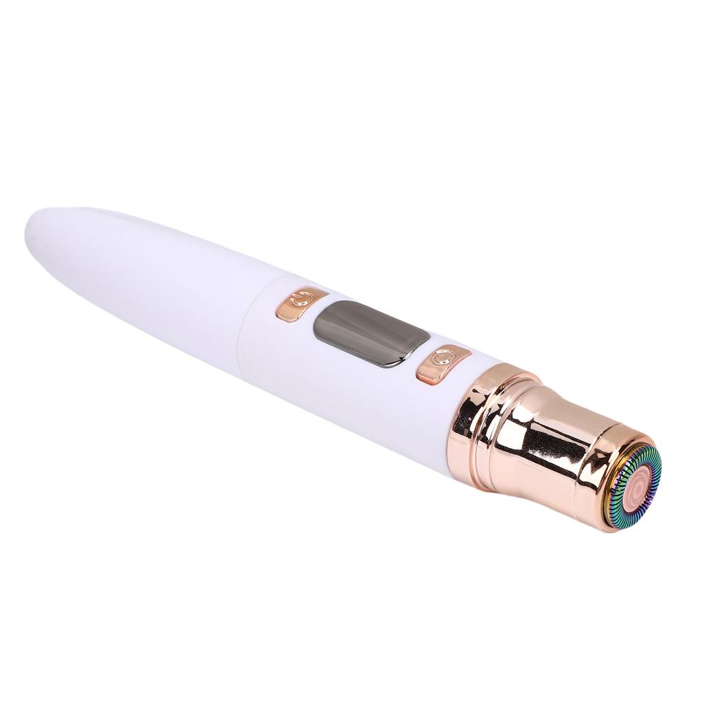 Heated Eyelash and Eyebrow Nose Trimm 3 In 1 USB Rechargeable Lash White