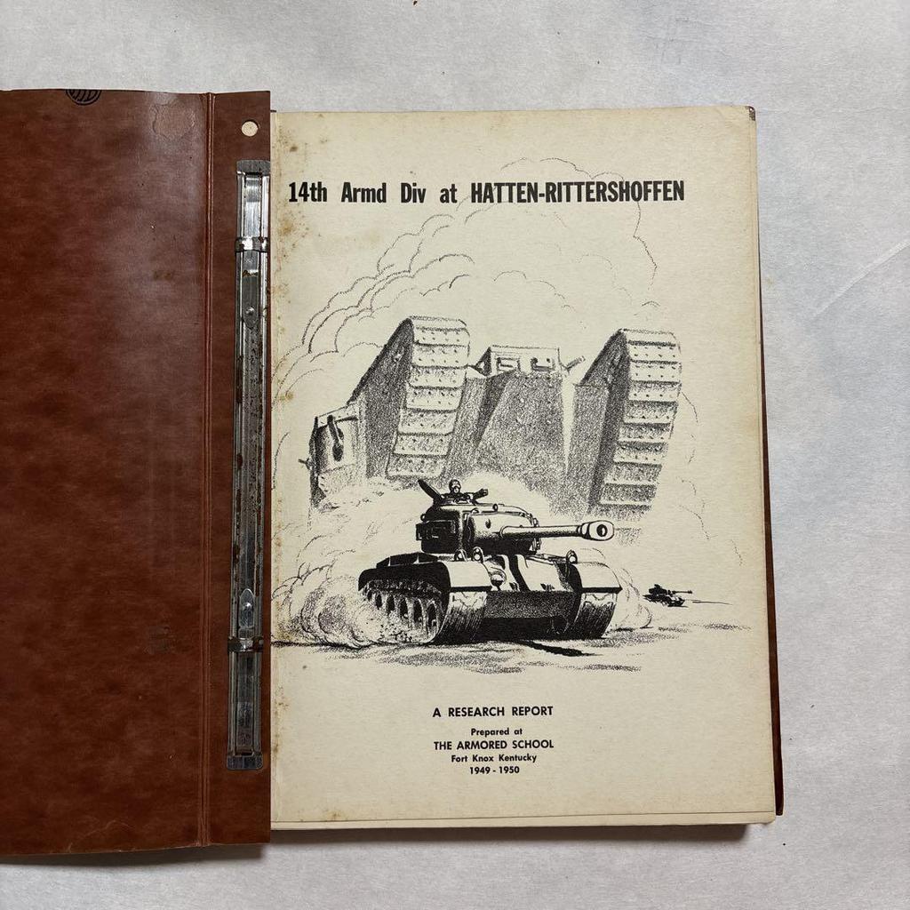 [USED] Foreign Books - War 14th Panzer Division at the Battle of Hatten-Rittershoffen Made in the USA