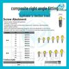 Dentium Composite Right Angle Base Abutment Implant Healing Screwdriver