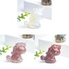 Natural Gemstone Crystal Animal Decoration With Unique Shape For Office Desk Display And Gift