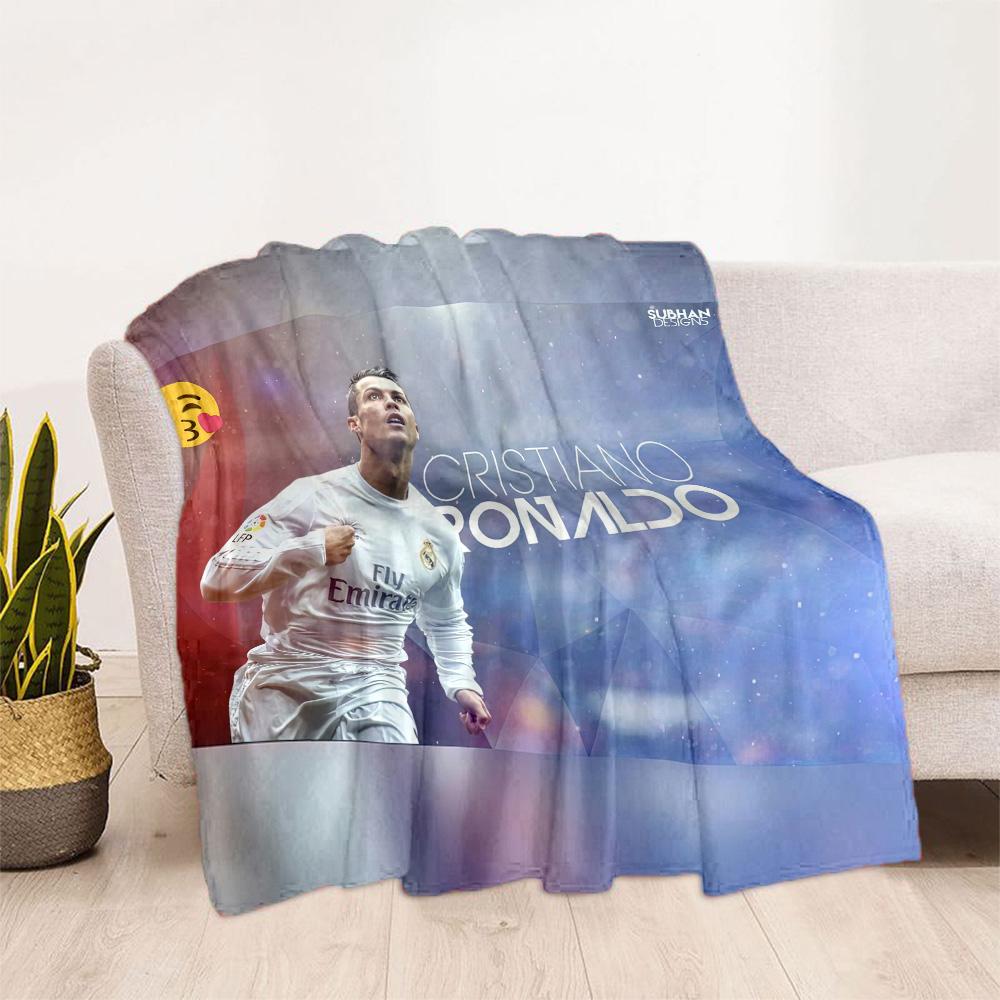 Cristiano Ronaldo Blanket Soft Cozy Great For Bedding Chair Office For All Occasions Warmthful Decor Suitable For Gifting Relatives And Friends