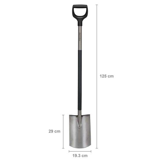 ERGONOMI STRAIGHT SPADER, GRAY - FS-1067512