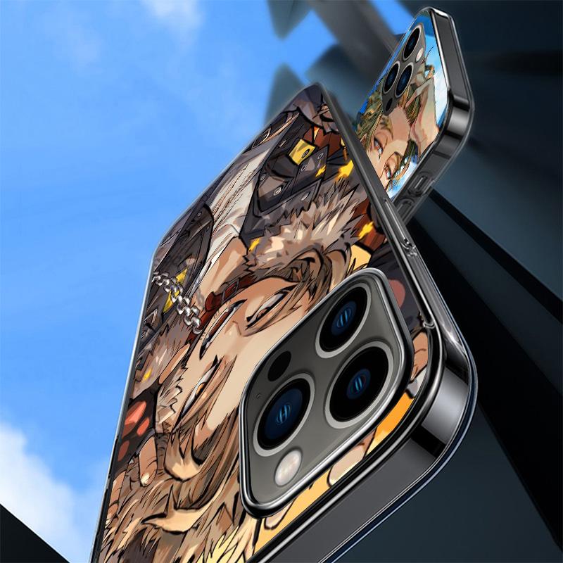 My Hero Hawks Phone Case For iPhone 17 Air 16 Pro Max 16E 15 + 14 Plus 11 12 13 Mini 7 8 SE Gift Print Cover Fundas 17 Air 16 Pr