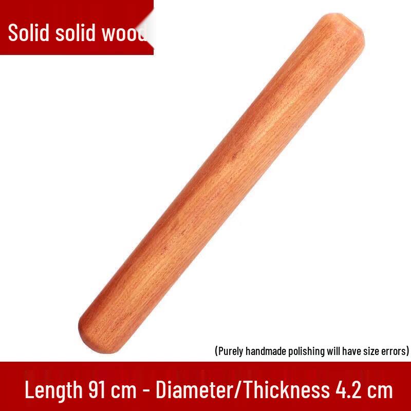 

Large Solid Wood Rolling Pin