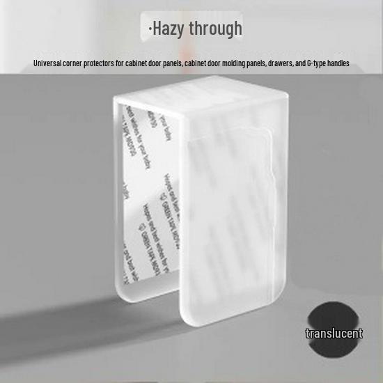 G-shaped & U-shaped Anti-Collision Handle and Corner Protector for Cabinets, Drawers, and Tables