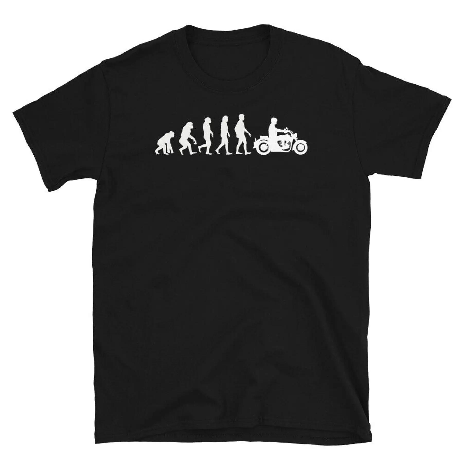 Homme Evolution Cruiser moto moto manches courtes unisexe t-shirt S разноцветный