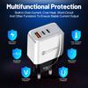 Original Universal Charger: Compatible with EU, US, UK, AU Standards with 1U + 2PD Ports.