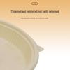 Eco-Friendly Biodegradable Disposable Oval Dumpling Takeaway Containers